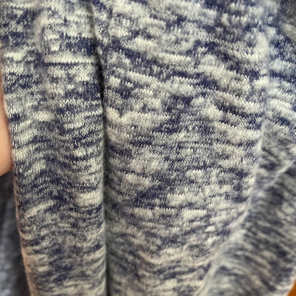 Lularoe Sarah Cardigan sz L Royal purple/white - Picture 3 of 4